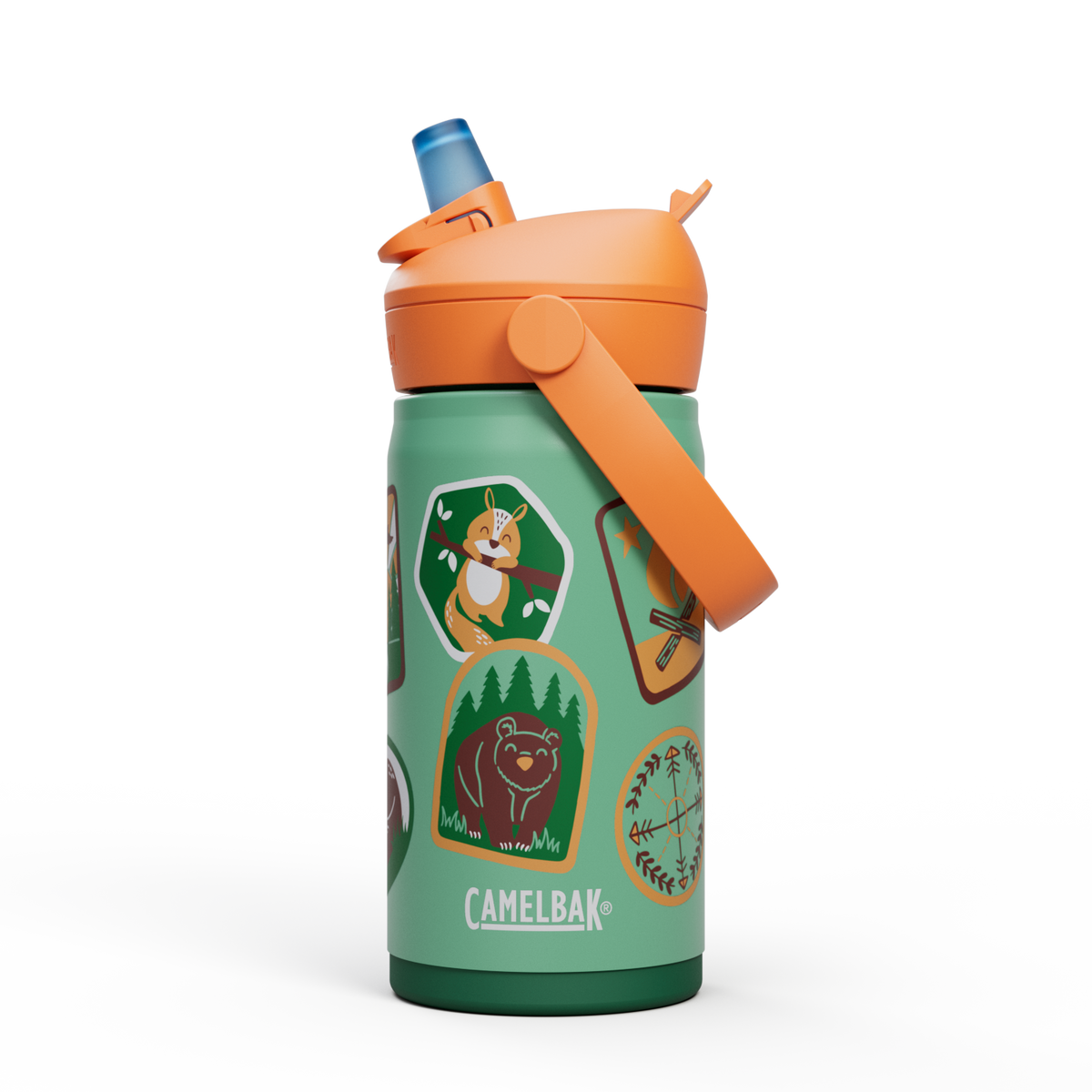 thrivetm-flip-straw-kids-12oz-bottle-insulated-stainless-steel-u0 nswfkxg1wq