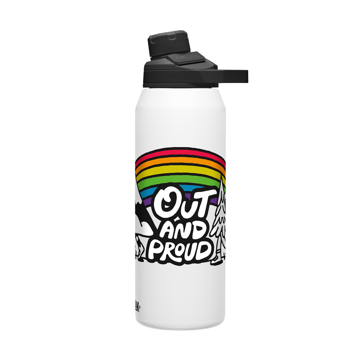 chute-mag-32-oz-water-bottle-insulated-stainless-steel-plus-cleanup-kit-pride-collection-limited-edition-c2 xhvxlhasbo