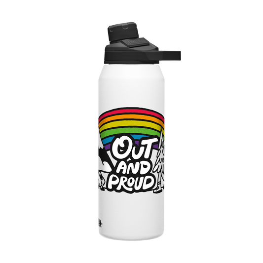 chute-mag-32-oz-water-bottle-insulated-stainless-steel-plus-cleanup-kit-pride-collection-limited-edition-c2 xhvxlhasbo